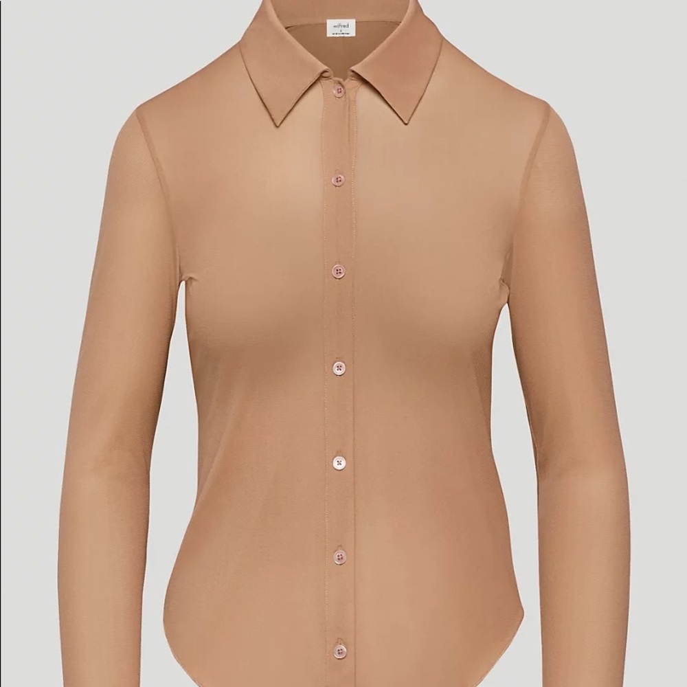 Aritzia Wilfred long sleeve button down